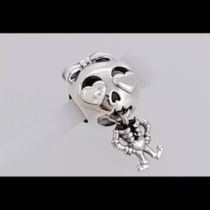 Pandora skeleton charm